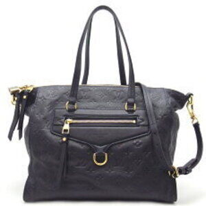 LOUIS VUITTON Empreinte Lumineuse Handbag Leather Noir Black